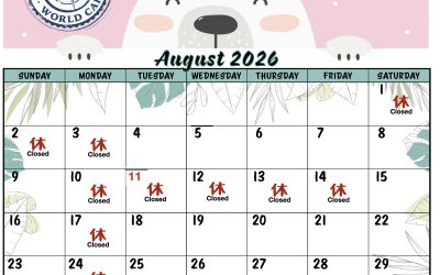 August * 8 月